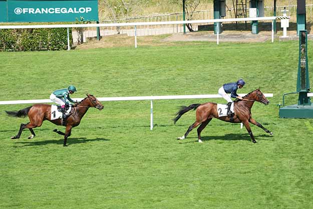 Photo d'arrivée de la course pmu PRIX EUGENE ADAM à SAINT CLOUD le Dimanche 28 juin 2026