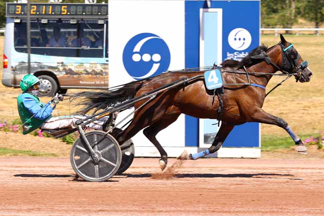 Photo d'arrivée de la course pmu PRIX DE LA SOCIETE DU TROTTEUR FRANCAIS à LES SABLES D'OLONNE le Lundi 6 juillet 2026