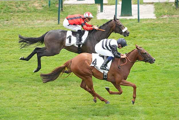 Photo d'arrivée de la course pmu PRIX DU SOLEIL DE BRETAGNE à CHANTILLY le Mardi 7 juillet 2026