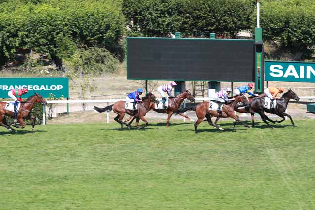 Photo d'arrivée de la course pmu PRIX DE COULOMMIERS à SAINT CLOUD le Mercredi 8 juillet 2026
