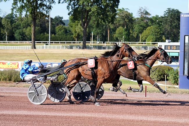 Photo d'arrivée de la course pmu PRIX QUIPROQUO II à ENGHIEN le Jeudi 9 juillet 2026
