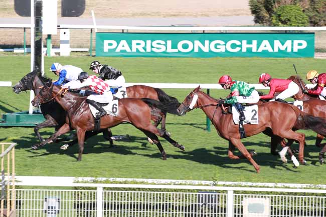 Photo d'arrivée de la course pmu PRIX DE CHARENTON à LONGCHAMP le Jeudi 9 juillet 2026