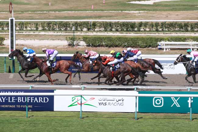 Photo d'arrivée de la course pmu HARAS DE FRESNAY-LE-BUFFARD PRIX DE BRICQUEBEC à DEAUVILLE le Dimanche 12 juillet 2026