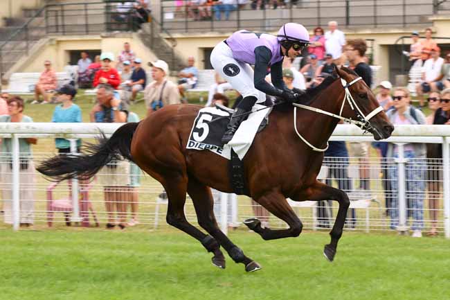 Photo d'arrivée de la course pmu PRIX DE L'HIPPODROME DU CHAMP DE MARS à DIEPPE le Lundi 13 juillet 2026