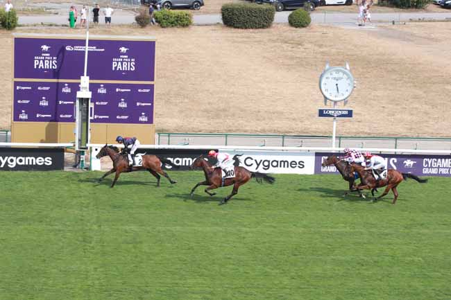 Photo d'arrivée de la course pmu PRIX DE LA COLONNE ASTROLOGIQUE à LONGCHAMP le Mardi 14 juillet 2026