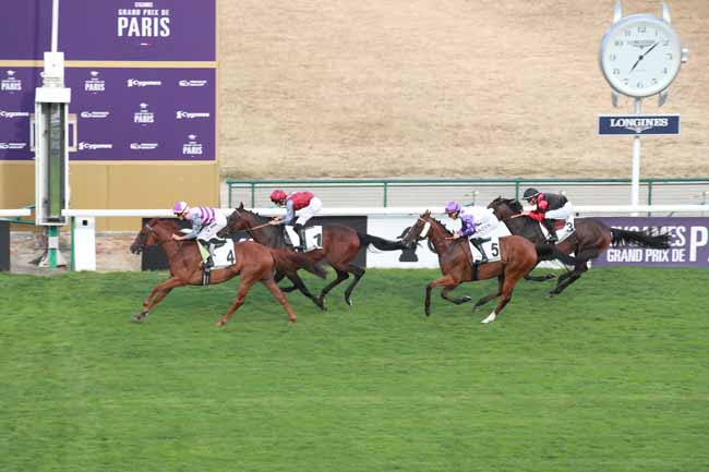 Photo d'arrivée de la course pmu PRIX DE LA COLONNE DE L'HOROSCOPE à LONGCHAMP le Mardi 14 juillet 2026