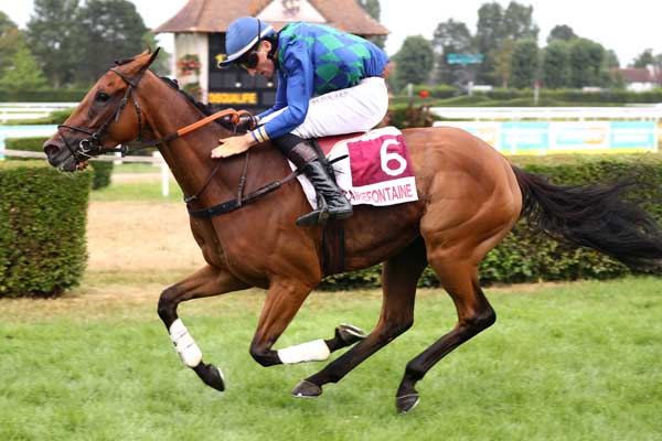 Photo d'arrivée de la course pmu PRIX «AU GALOP UNE SAISON A CHEVAL» à CLAIREFONTAINE le Mercredi 15 juillet 2026