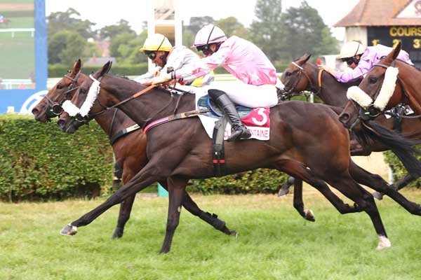 Photo d'arrivée de la course pmu PRIX LABEL EQUURES (PRIX DES CAPUCINES) à CLAIREFONTAINE le Mercredi 15 juillet 2026
