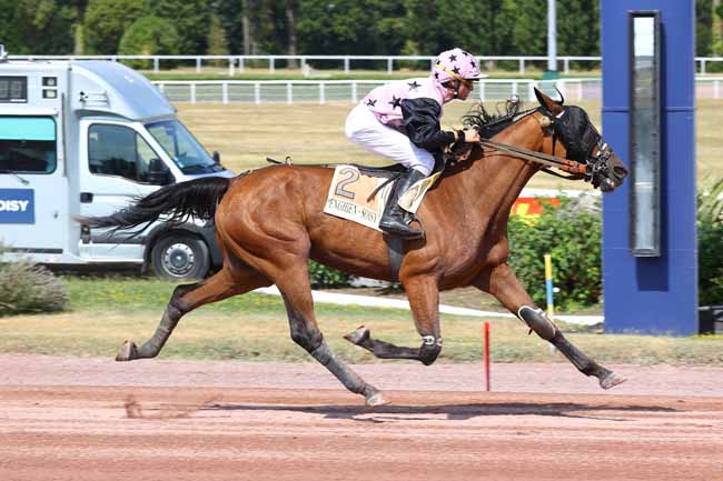 Photo d'arrivée de la course pmu PRIX DE LA PLACE DAUPHINE à ENGHIEN le Jeudi 16 juillet 2026