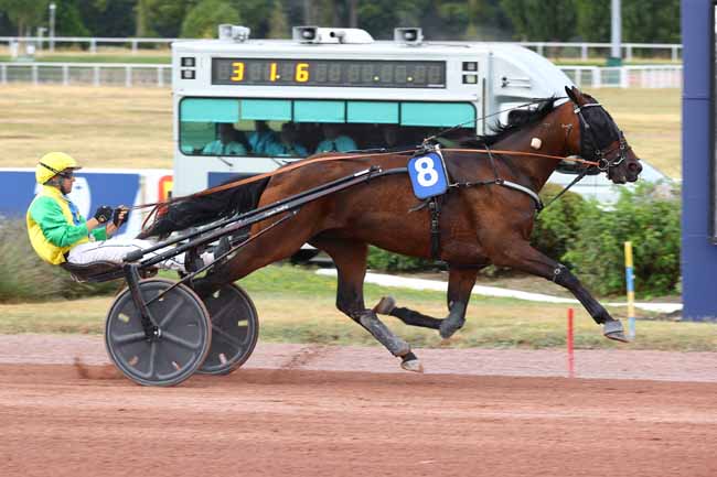 Photo d'arrivée de la course pmu PRIX DE LA GOUTTE D'OR à ENGHIEN le Jeudi 16 juillet 2026