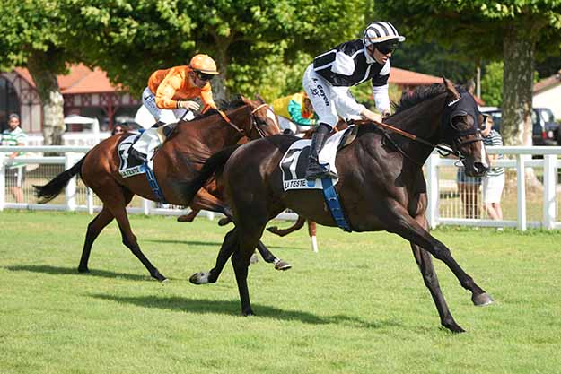 Photo d'arrivée de la course pmu PRIX CASINO PARTOUCHE ANDERNOS - LE MIAMI à MONT DE MARSAN le Dimanche 26 juillet 2026