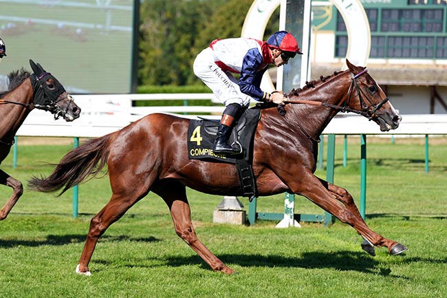 Photo d'arrivée de la course pmu TROPHEES DU PERSONNEL DES COURSES ET DE L'ELEVAGE (PRIX DU LONVAL) à COMPIEGNE le Mardi 28 juillet 2026