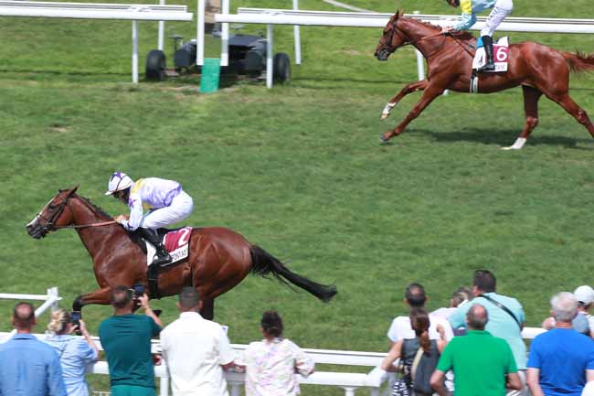 Photo d'arrivée de la course pmu ONINK (PRIX DES TRITONS) à CLAIREFONTAINE le Samedi 1 août 2026