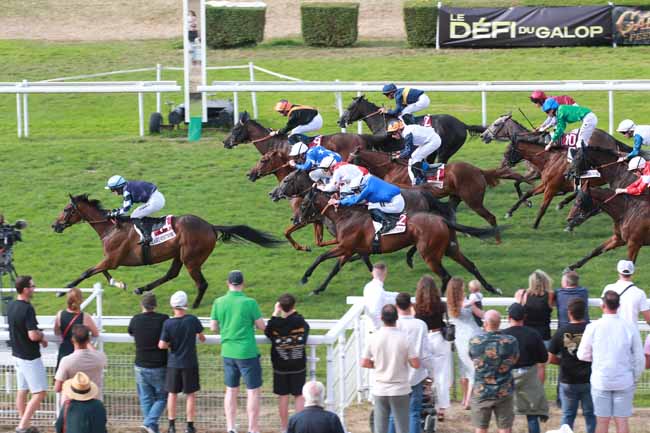 Photo d'arrivée de la course pmu IRON TATTOO (PRIX DE L'HIPPODROME FLEURI) à CLAIREFONTAINE le Samedi 1 août 2026