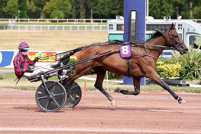 Photo d'arrivée de la course pmu PRIX DE BALIZAC à ENGHIEN le Samedi 1 août 2026