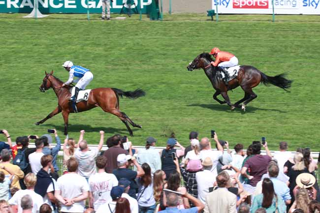 Photo d'arrivée de la course pmu PRIX DE CABOURG - FONDS EUROPEEN DE L'ELEVAGE à DEAUVILLE le Dimanche 2 août 2026