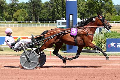 Photo d'arrivée de la course pmu PRIX D'AIGREMONT à ENGHIEN le Dimanche 2 août 2026