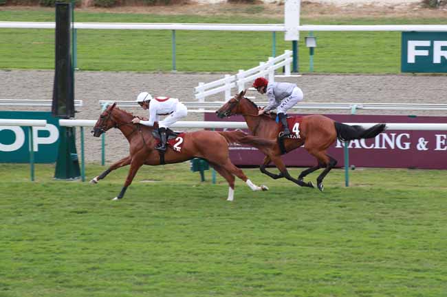 Photo d'arrivée de la course pmu AL RAYYAN CUP (PRIX KESBEROY) à DEAUVILLE le Mardi 4 août 2026