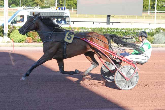 Photo d'arrivée de la course pmu PRIX DES CEDRES à CABOURG le Vendredi 7 août 2026