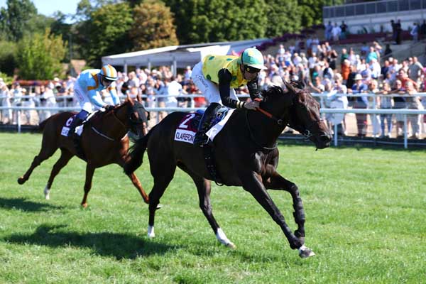 Photo d'arrivée de la course pmu PRIX DE L'ART IMPRESSIONISTE (PRIX DES PATURAGES) à CLAIREFONTAINE le Vendredi 7 août 2026