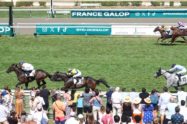 Arrivée quinté pmu PRIX DE BAYEUX à DEAUVILLE