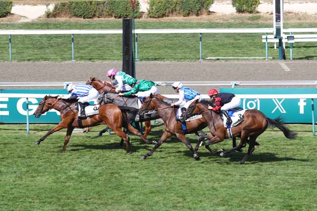 Photo d'arrivée de la course pmu PRIX DES MARETTES à DEAUVILLE le Samedi 8 août 2026