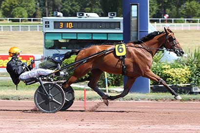 Photo d'arrivée de la course pmu PRIX DE LA PLAINE MONCEAU à ENGHIEN le Lundi 10 août 2026