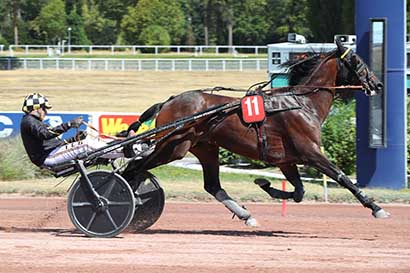Photo d'arrivée de la course pmu PRIX DES TERNES à ENGHIEN le Lundi 10 août 2026