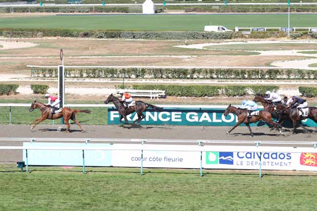 Photo d'arrivée de la course pmu PRIX D'AUVILLARS à DEAUVILLE le Mardi 11 août 2026