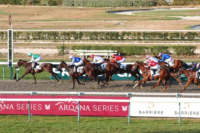 Photo d'arrivée de la course pmu PRIX DES BERGERIES à DEAUVILLE le Jeudi 13 août 2026