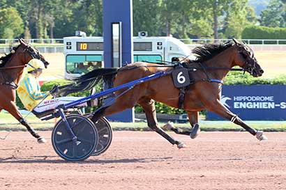 Photo d'arrivée de la course pmu PRIX D'EXCIDEUIL à ENGHIEN le Jeudi 13 août 2026