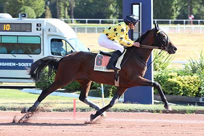 Photo d'arrivée de la course pmu PRIX DE REUILLY à ENGHIEN le Jeudi 13 août 2026