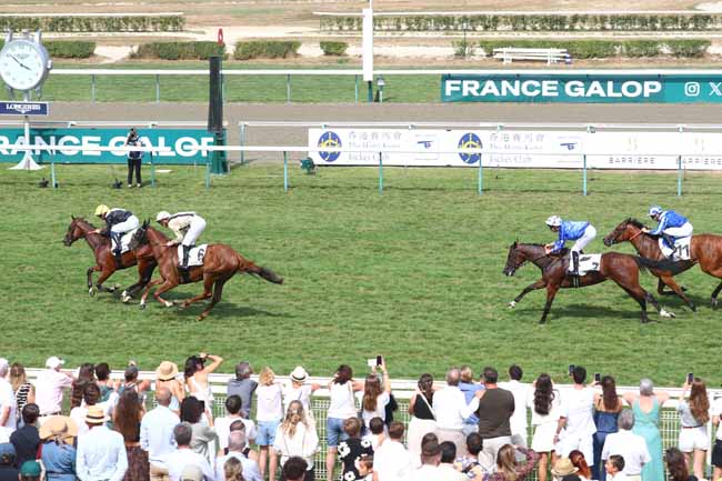 Photo d'arrivée de la course pmu PRIX DE GRANVILLE à DEAUVILLE le Samedi 15 août 2026