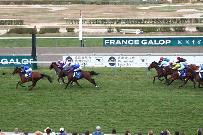 Photo d'arrivée de la course pmu DARLEY PRIX DE LIEUREY à DEAUVILLE le Samedi 15 août 2026