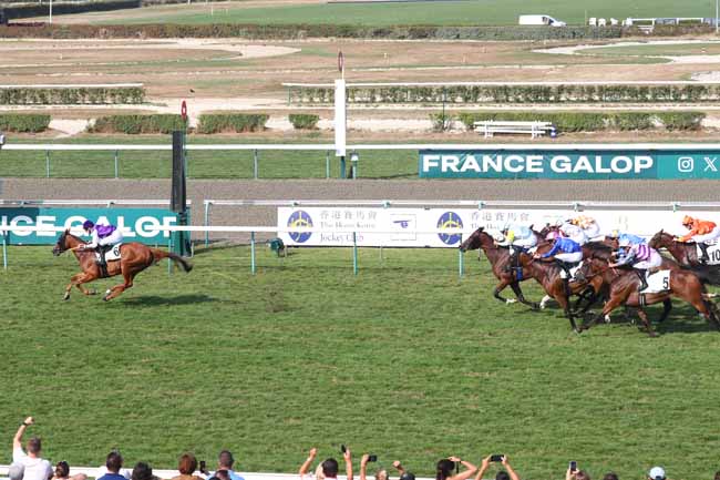 Photo d'arrivée de la course pmu PRIX D'ASNELLES à DEAUVILLE le Samedi 15 août 2026
