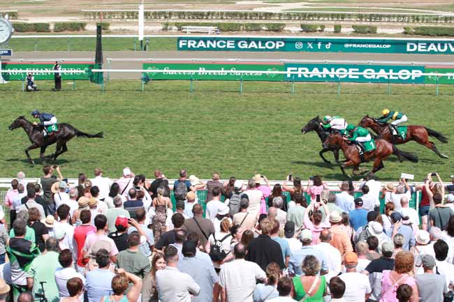 Photo d'arrivée de la course pmu THE AGA KHAN STUDS PRIX FRANCOIS BOUTIN à DEAUVILLE le Dimanche 16 août 2026