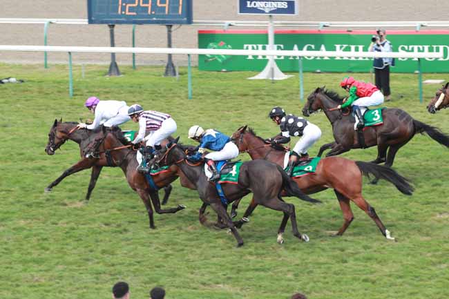Photo d'arrivée de la course pmu THE AGA KHAN STUDS PRIX DAUGER à DEAUVILLE le Dimanche 16 août 2026