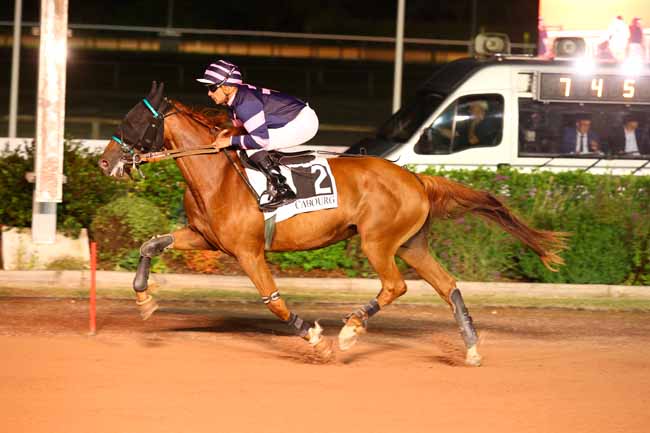Photo d'arrivée de la course pmu PRIX DE MOULINS-LA-MARCHE à CABOURG le Vendredi 21 août 2026
