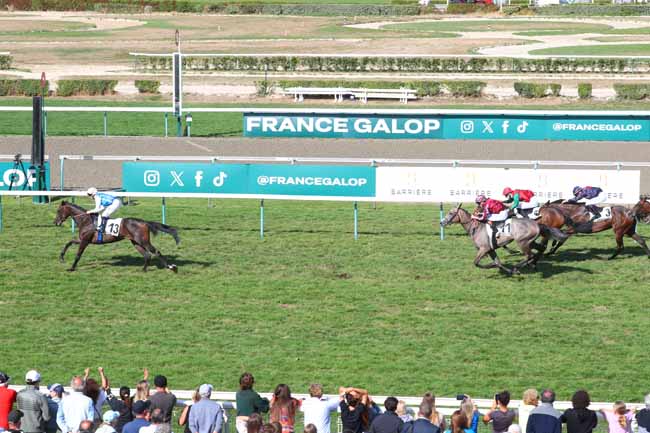 Photo d'arrivée de la course pmu PRIX DE LA REBOURSIERE à DEAUVILLE le Samedi 22 août 2026