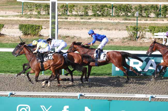 Photo d'arrivée de la course pmu 71EME PRIX GEORGES COURTOIS - TROPHEE STUDIO HARCOURT à DEAUVILLE le Samedi 22 août 2026