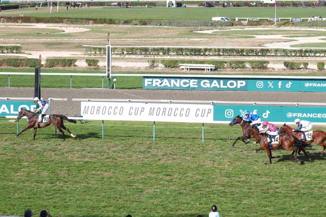Photo d'arrivée de la course pmu PRIX DE BREVEDENT à DEAUVILLE le Mardi 25 août 2026
