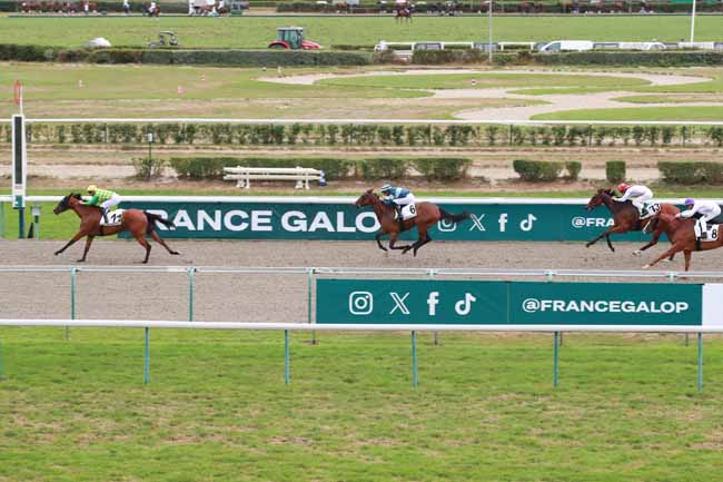 Photo d'arrivée de la course pmu PRIX DU CHATEAU DE CANON à DEAUVILLE le Jeudi 27 août 2026