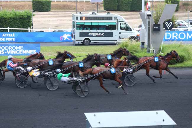 Photo d'arrivée de la course pmu PRIX PARISTURF (PRIX DE NEUILLY) à PARIS-VINCENNES le Samedi 29 août 2026