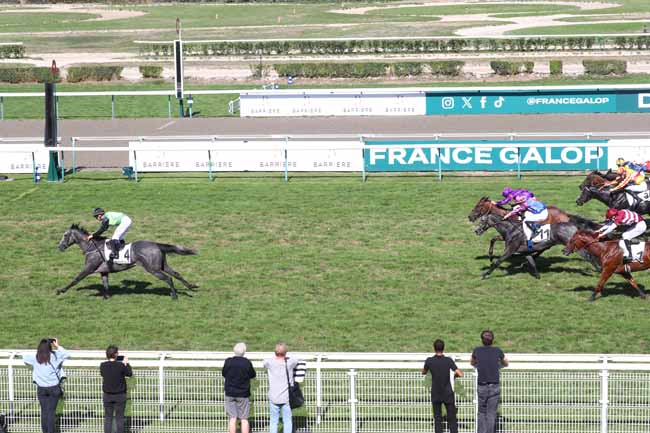 Photo d'arrivée de la course pmu PRIX DE L'HERMITAGE à DEAUVILLE le Mardi 1 septembre 2026
