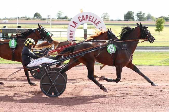 Photo d'arrivée de la course pmu PRIX GROUPE LANIE 02 à LA CAPELLE le Mercredi 2 septembre 2026
