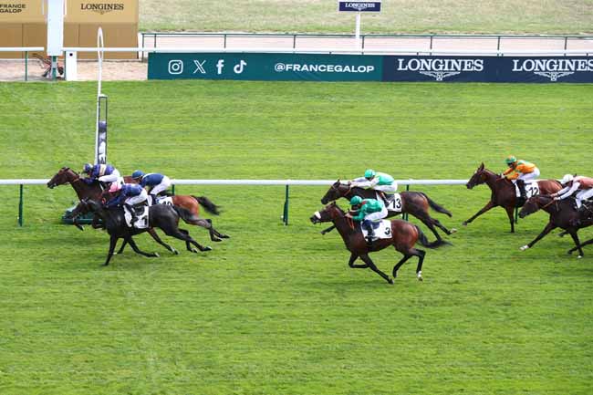 Arrivée quinté pmu PRIX DE LONGCHAMP à LONGCHAMP