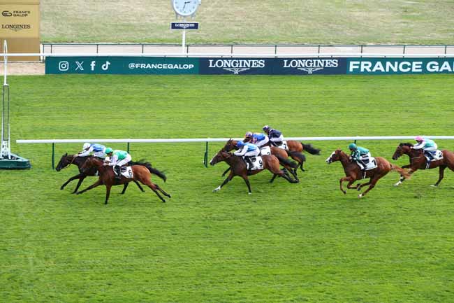 Photo d'arrivée de la course pmu PRIX DE FONTENOY à LONGCHAMP le Jeudi 3 septembre 2026