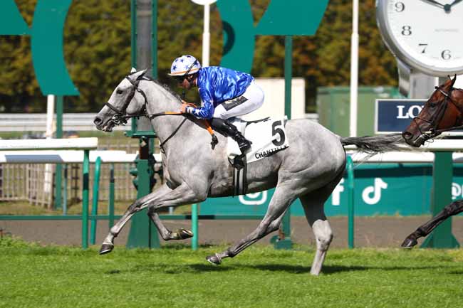 Photo d'arrivée de la course pmu PRIX DE LA VILLE DE LAMORLAYE à CHANTILLY le Vendredi 4 septembre 2026