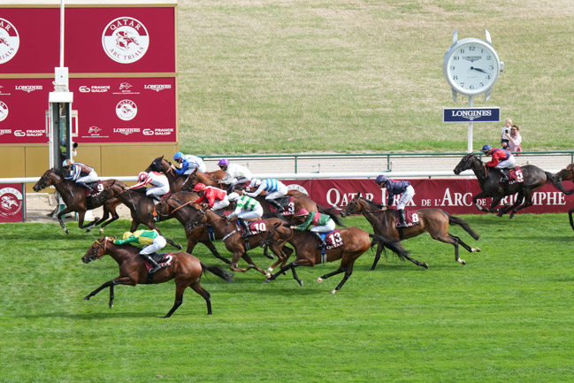 Arrivée quinté pmu QATAR PRIX DE LA REINE MARGUERITE - PRESENTE PAR