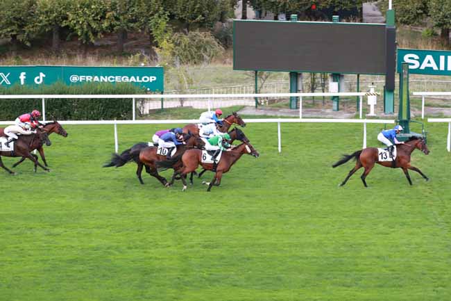 Photo d'arrivée de la course pmu PRIX DU PAYS D'ORTHE à SAINT CLOUD le Lundi 7 septembre 2026